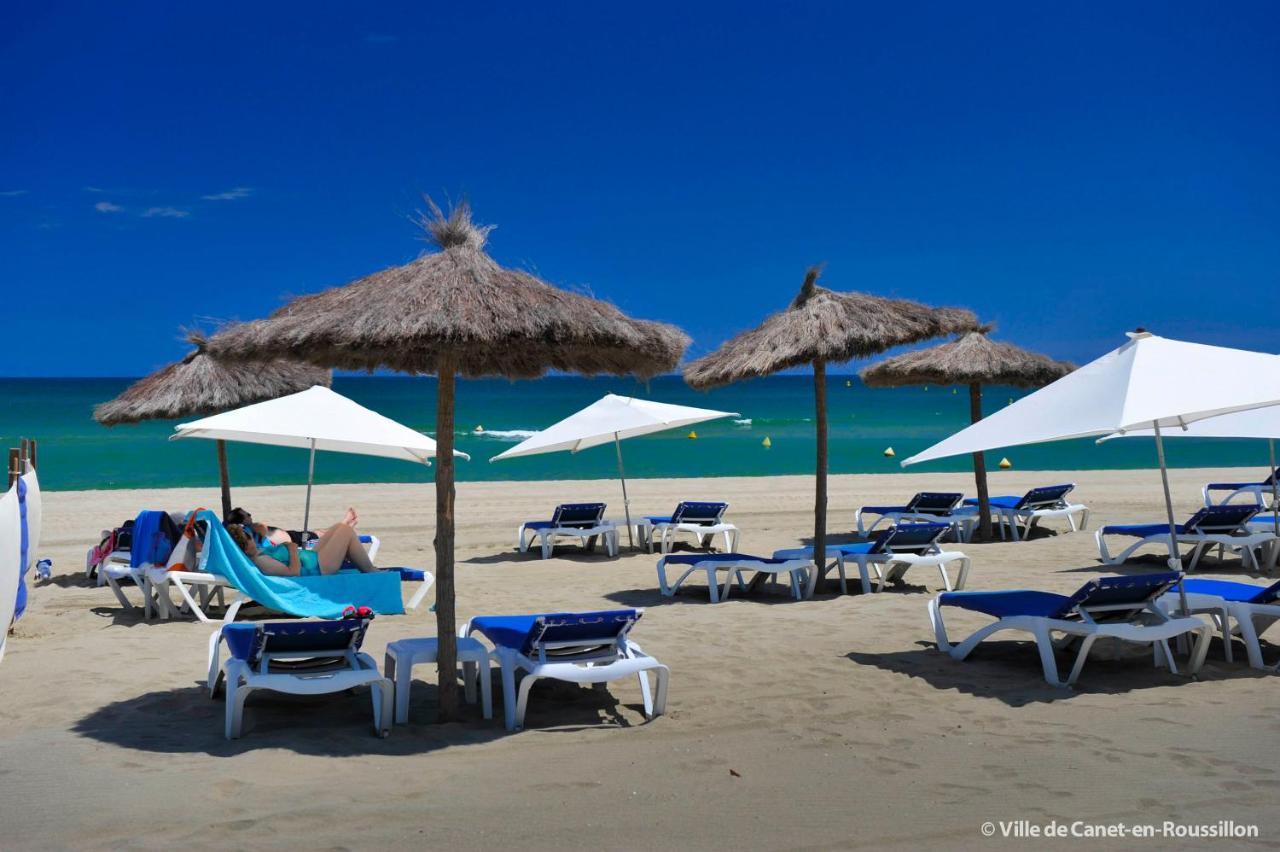 "Eden" Exceptionnel! Vue Mer 10M De La Plage Parking Prive Gratuit A 100M Canet-en-Roussillon Exterior foto
