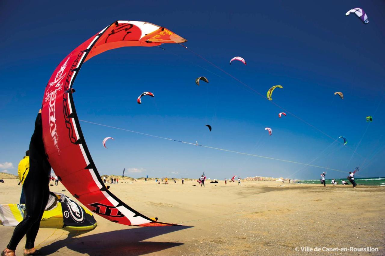 "Eden" Exceptionnel! Vue Mer 10M De La Plage Parking Prive Gratuit A 100M Canet-en-Roussillon Exterior foto